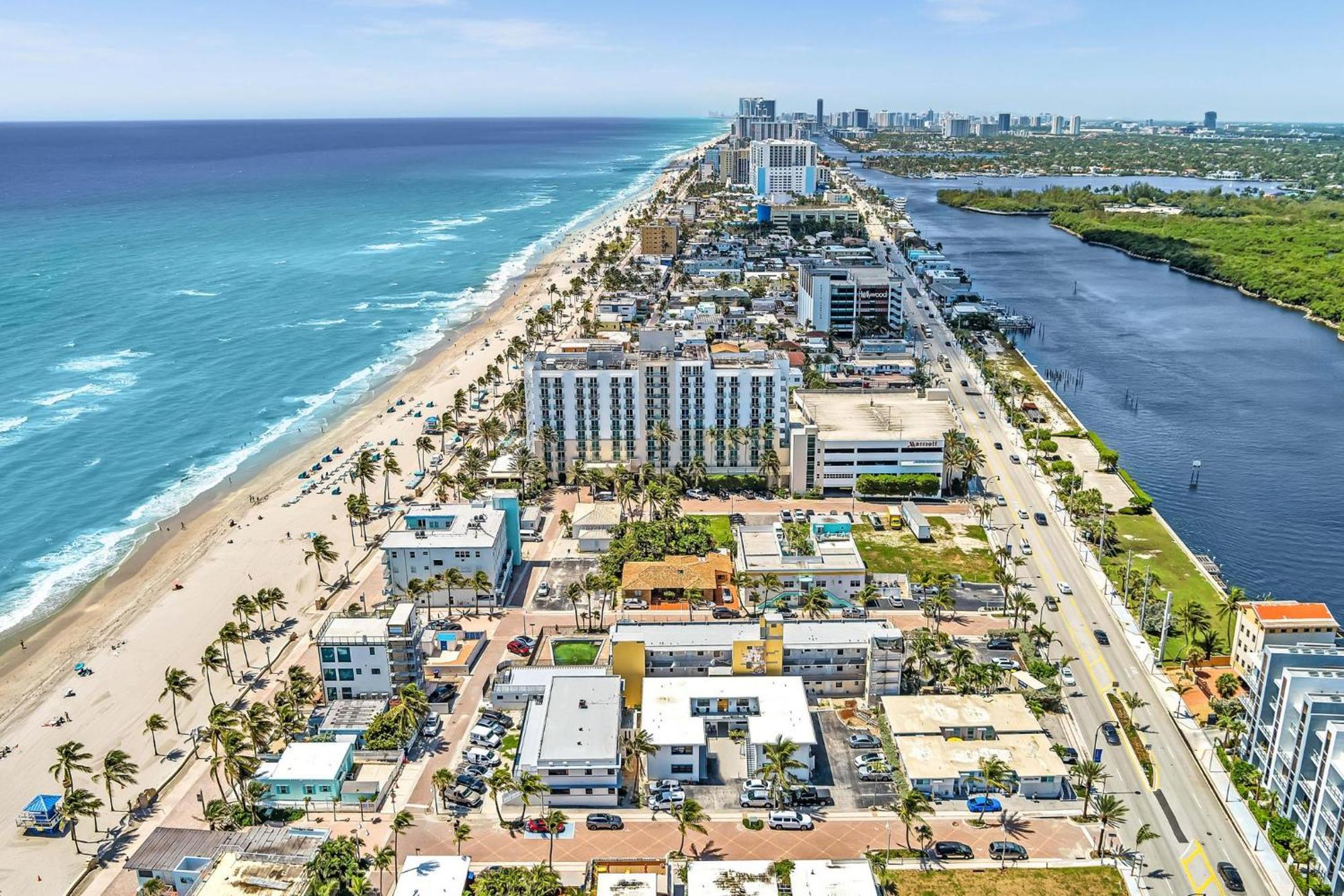 Beachfront & Pool Near Marriott Hollywood Beach Dış mekan fotoğraf