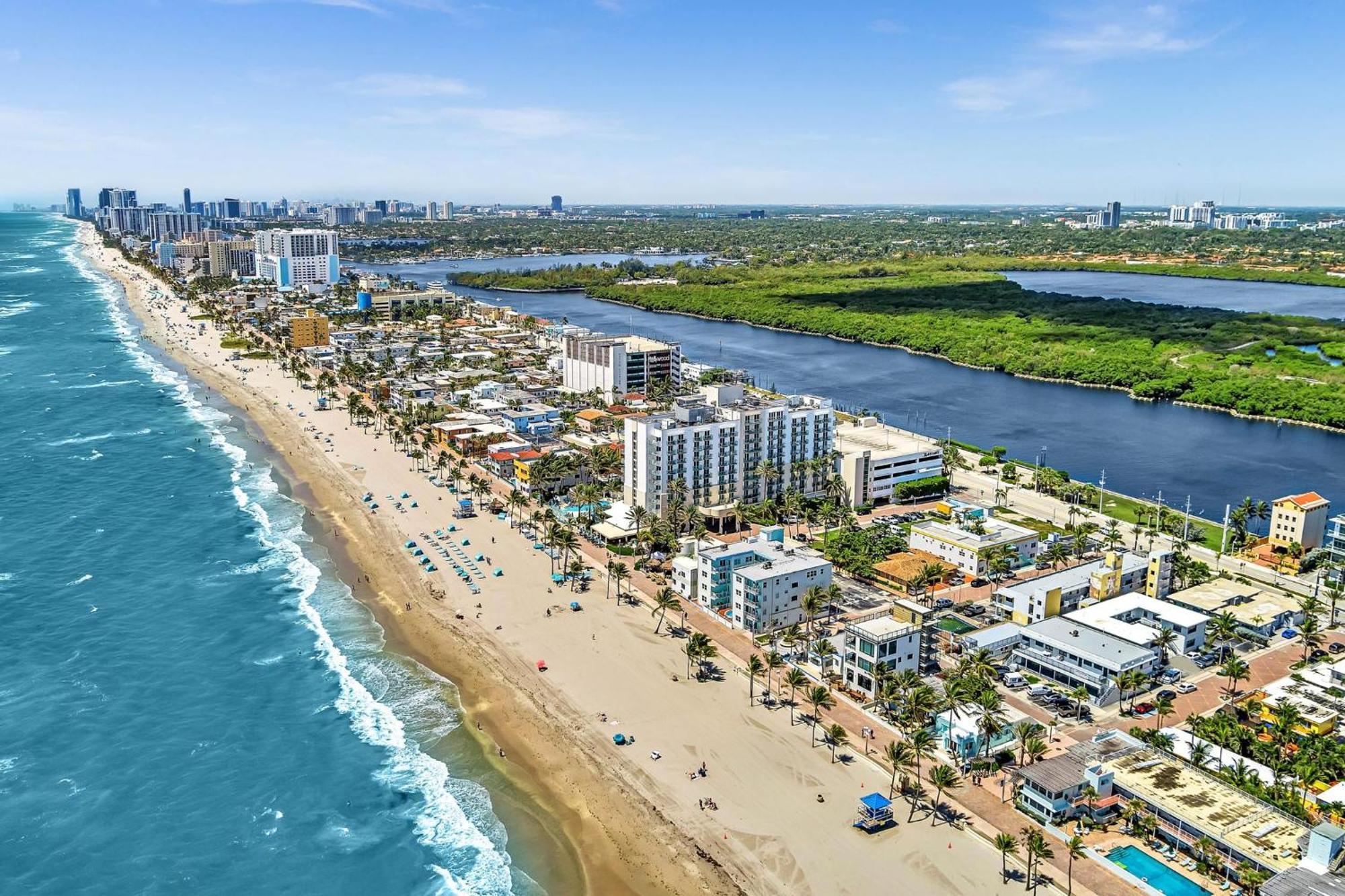 Beachfront & Pool Near Marriott Hollywood Beach Dış mekan fotoğraf