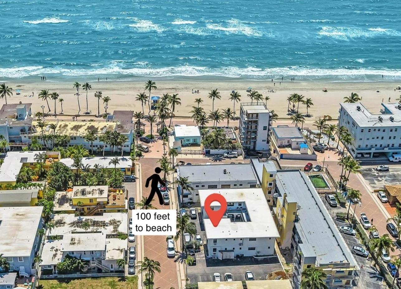 Beachfront & Pool Near Marriott Hollywood Beach Dış mekan fotoğraf